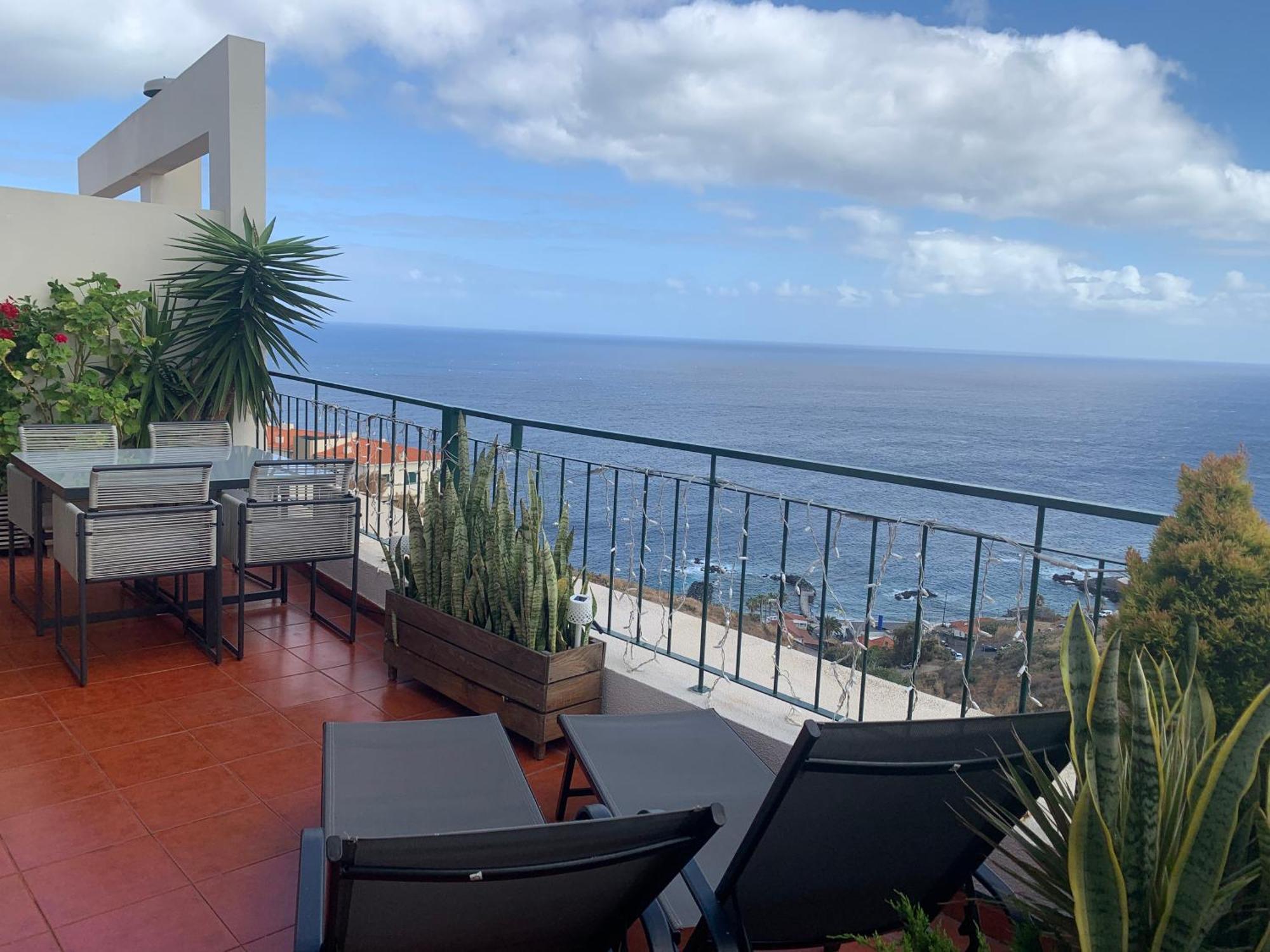 Oceanview Penthouse Apartman Caniço Kültér fotó